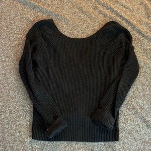 Aerie criss cross back sweater